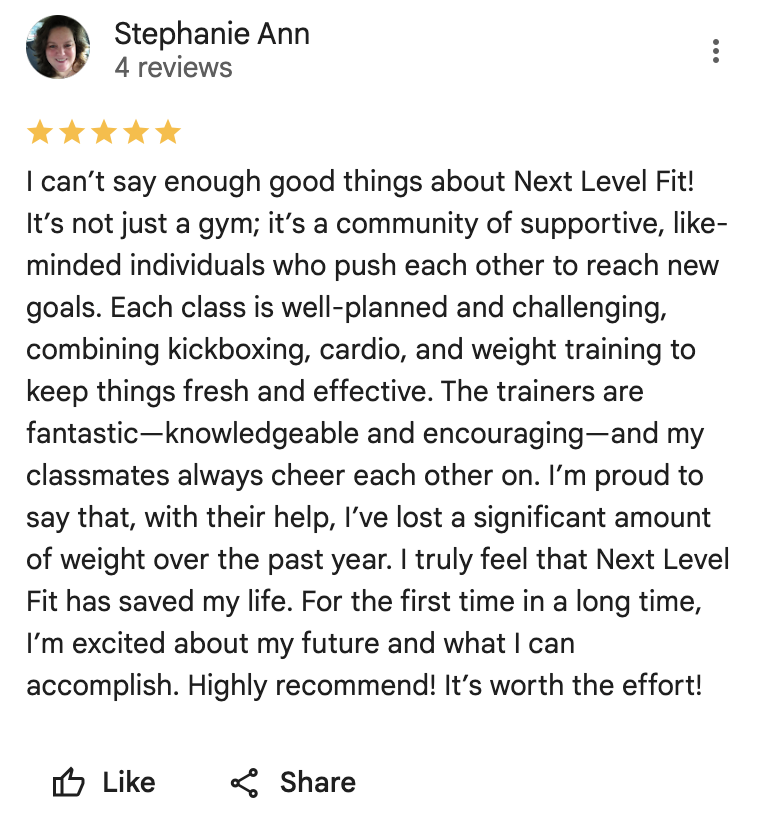 NextlevelFIT Austintown | HOME